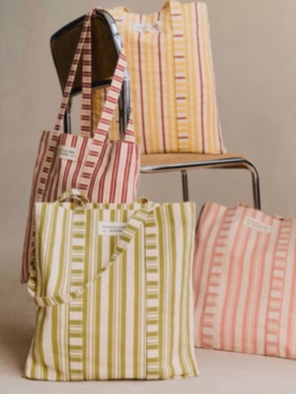 Sezane TOTEBAG Stripes